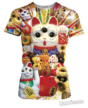 Load image into Gallery viewer, Lucky Cat T-Shirt
