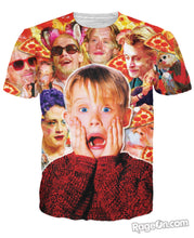 Load image into Gallery viewer, Macaulay Culkin Pizza Party Monster T-Shirt