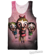 Load image into Gallery viewer, PowerPuff Girls on Ecstasy Tank Top
