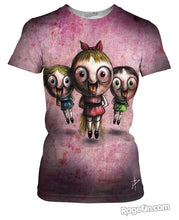 Load image into Gallery viewer, PowerPuff Girls on Ecstasy T-Shirt