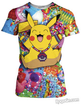 Load image into Gallery viewer, Pikachu in Kandiland T-Shirt