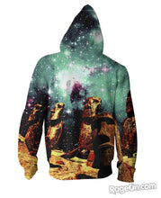 Load image into Gallery viewer, Sky Watchers Zip-Up Hoodie