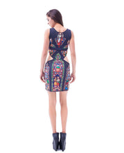 Load image into Gallery viewer, Stained Glass Cut Dress *Ready to Ship*