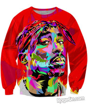 Load image into Gallery viewer, Tupac Crewneck Sweatshirt