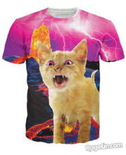 Load image into Gallery viewer, Volcanic Kitty T-Shirt
