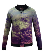 Load image into Gallery viewer, Clouds Baseball Jacket