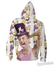 Load image into Gallery viewer, Miley Wonka Zip-Up Hoodie