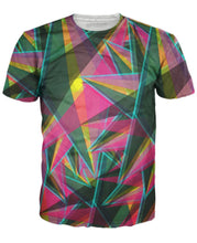 Load image into Gallery viewer, Transdimensional Triangles T-Shirt